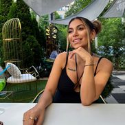 Karina Maria, soția lui Devis Epassy, noul portar al lui Dinamo. FOTO: Instagram @karina.epassy
