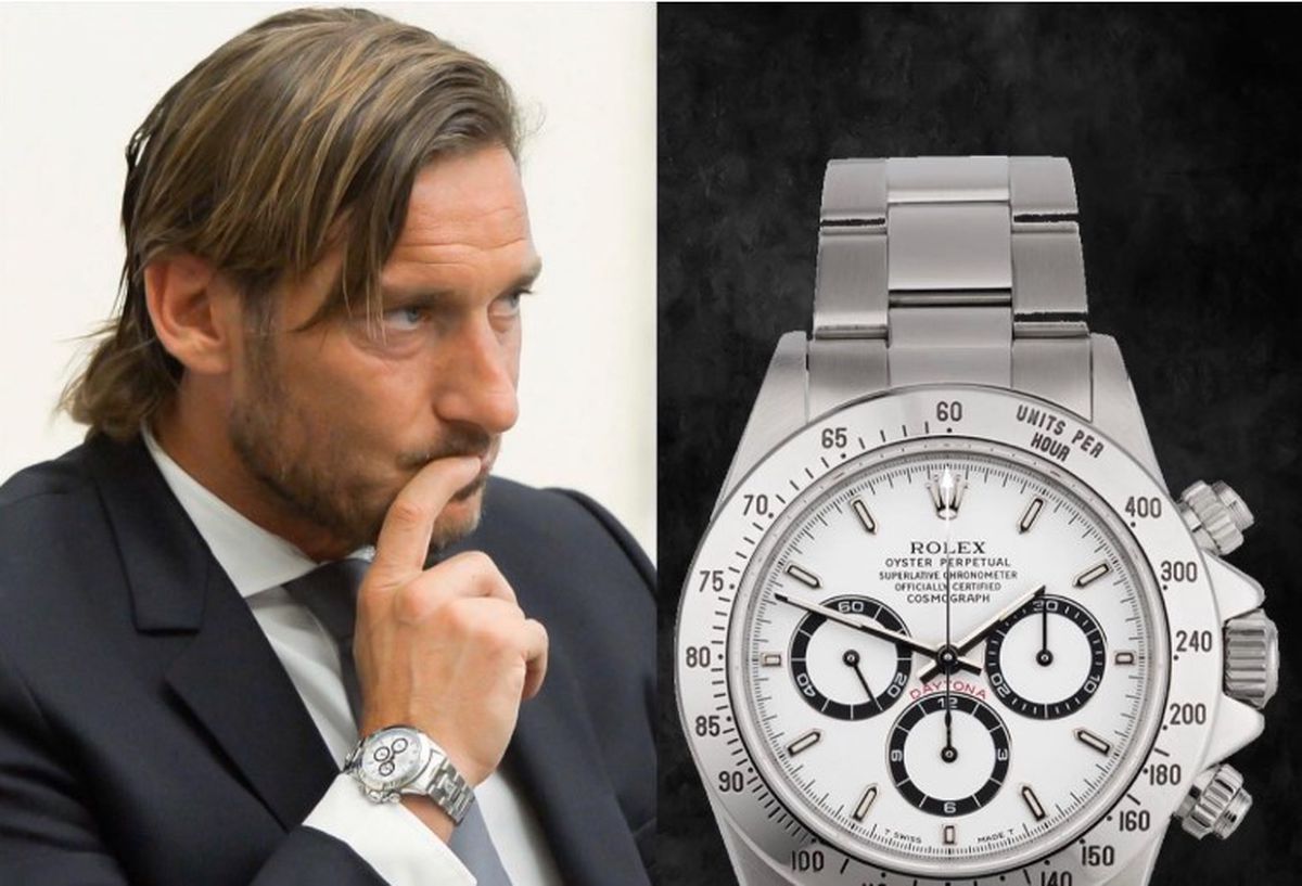 Ceasurile Rolex Daytona pentru care s-au judecat Francesco Totti și fosta sa soție, Ilary Blasi