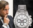 Colecția de ceasuri Rolex Daytona pe care le vor purta, pe rând, Francesco Totti și Ilary Blasi