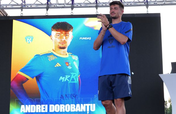 Vești despre Andrei Dorobanțu după accidentarea din meciul cu CFR Cluj: „Poate călca în pământ”