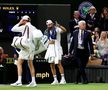 Grigor Dimitrov a abandonat meciul cu Jannik Sinner la Wimbledon / Foto: Getty Images