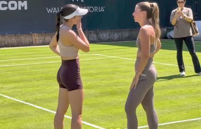 Au devenit virale la Wimbledon! Imaginile „scăpate” pe internet