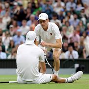 Grigor Dimitrov a abandonat meciul cu Jannik Sinner la Wimbledon / Foto: Getty Images
