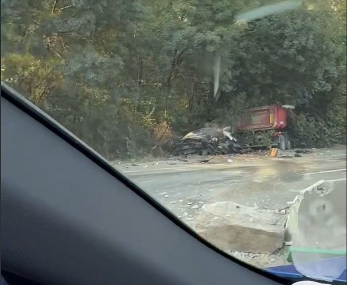 Un jucător din Liga a 5-a a murit după un accident rutier pe Centura Bucureștiului » Imagini cutremurătoare cu mașina după impactul cu un camion