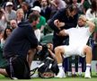 Grigor Dimitrov a abandonat meciul cu Jannik Sinner la Wimbledon / Foto: Getty Images