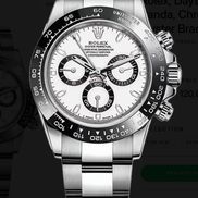 Colecția de ceasuri Rolex Daytona pe care le vor purta, pe rând, Francesco Totti și Ilary Blasi