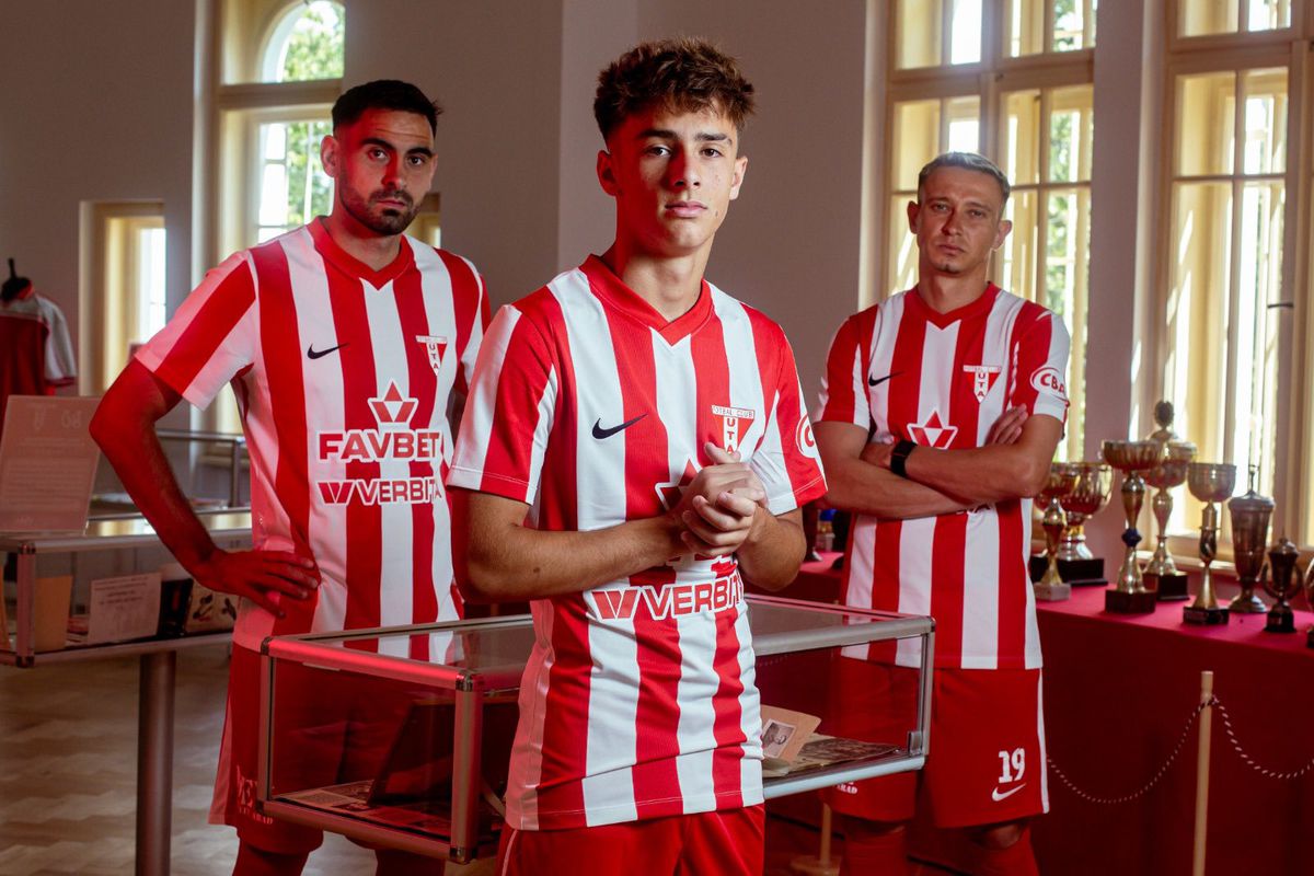 Echipament UTA Arad sezonul 2025-2026 / Foto. capturi de ecran