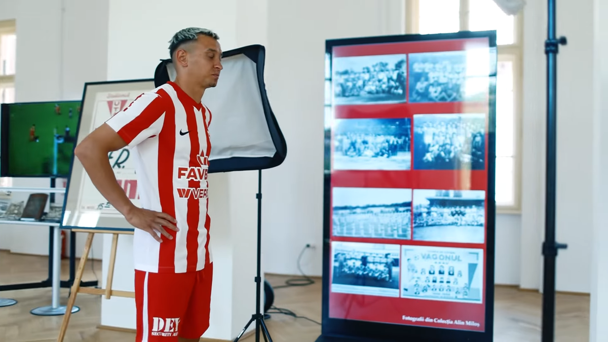 Echipament UTA Arad sezonul 2025-2026 / Foto. capturi de ecran