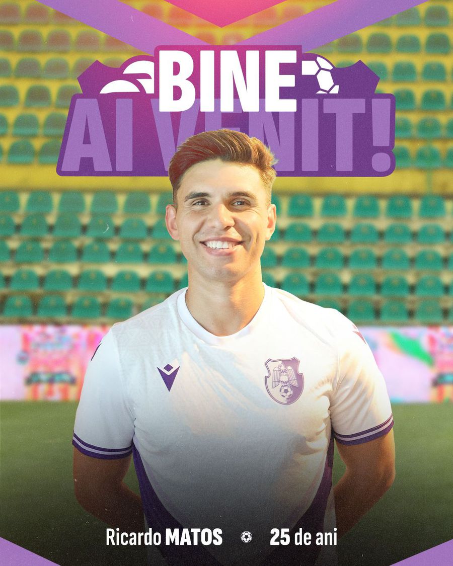 Ricardo Matos a plecat de la Buzău și a semnat în Superliga: „Bem-vindo!”