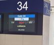 Imaginile de pe aeroportul Otopeni, după ce zborul spre Larnaca a fost amânt ore în șir