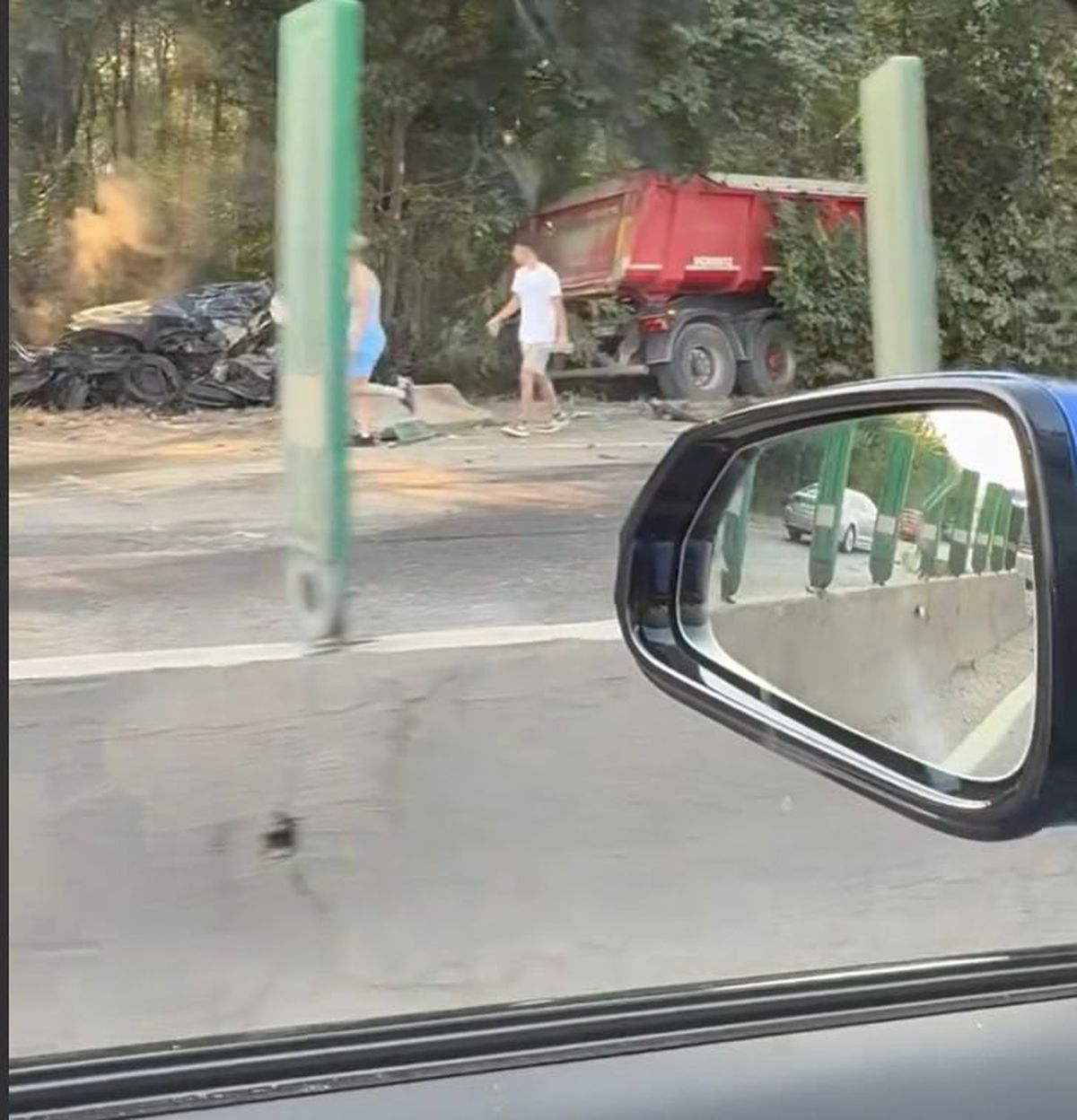 Un jucător din Liga a 5-a a murit după un accident rutier pe Centura Bucureștiului » Imagini cutremurătoare cu mașina după impactul cu un camion