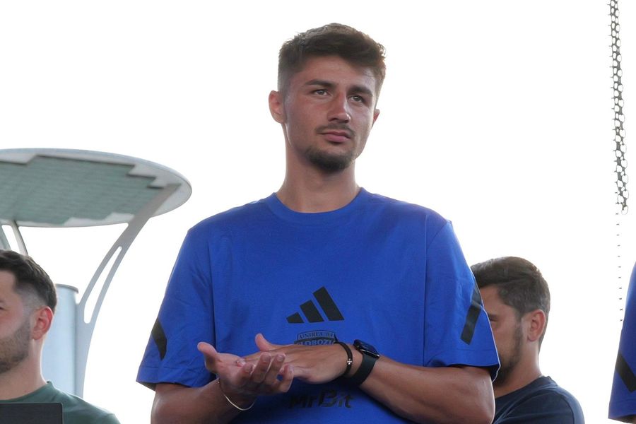 Andrei Dorobanțu rămâne la Unirea Slobozia. FOTO: GSP A lămurit situația lui Andrei Dorobanțu: „Am fixat prețul cu Giovanni Becali, Lucescu s-a interesat de el”