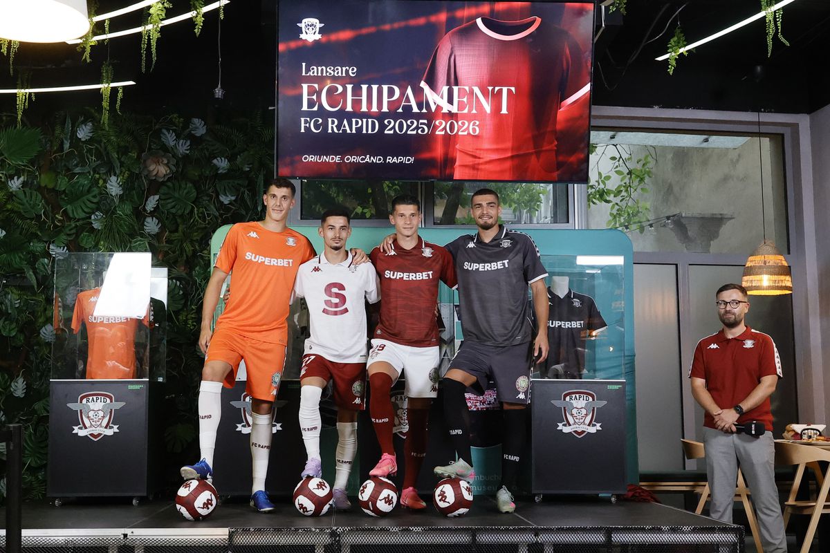 Lansare echipament Rapid 2025-2026