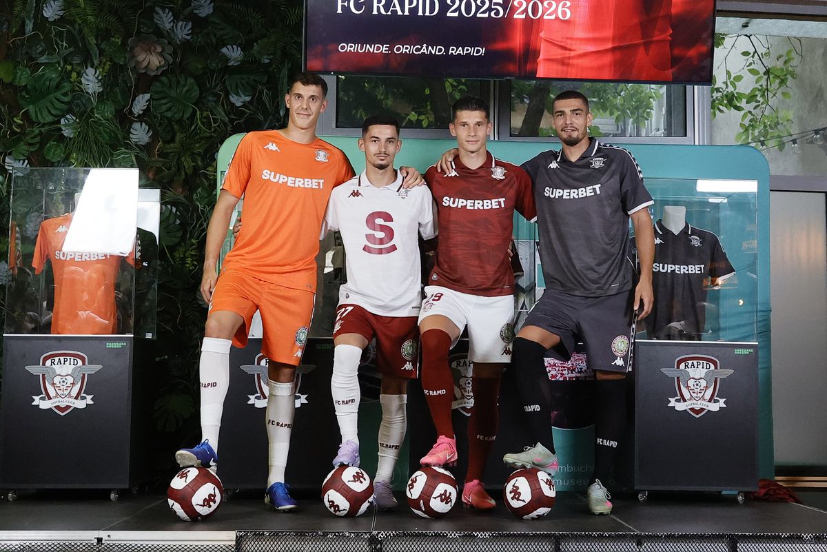 Se schimbă tricourile controversate de la Dinamo și Rapid: „Am decis să lucrăm la alt design”