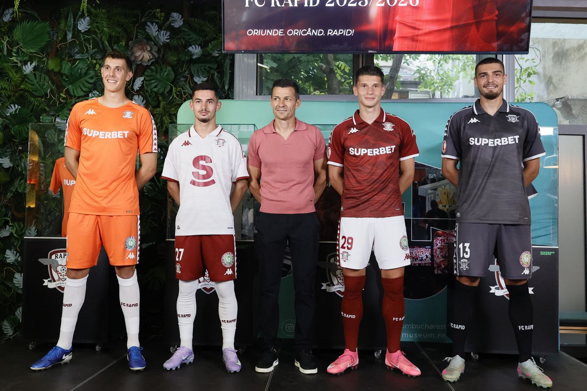 Se schimbă tricourile controversate de la Dinamo și Rapid: „Am decis să lucrăm la alt design”