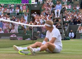 O nebunie! „Cinema absolut pe iarbă!” » Iată punctul turneului de la Wimbledon, premiat cu „standing ovation”!