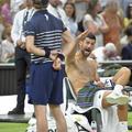 Novak Djokovic a țipat la arbitru la Wimbledon/ foto Imago Images