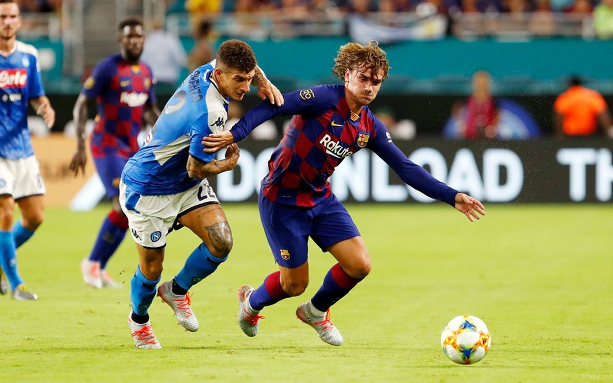 Barcelona a învins-o pe Napoli în primul amical din SUA » Goluri superbe Busquets și Rakitic + autogol Umtiti