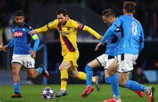 Se califică Barcelona și fără 4 vedete? Cotă mărită la 50 pentru un succes cu Napoli în Liga Campionilor