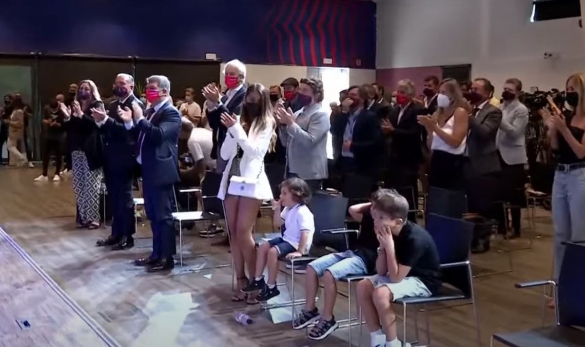 Leo Messi - conferință Barcelona