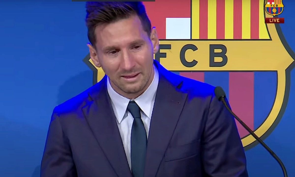 Leo Messi - conferință Barcelona