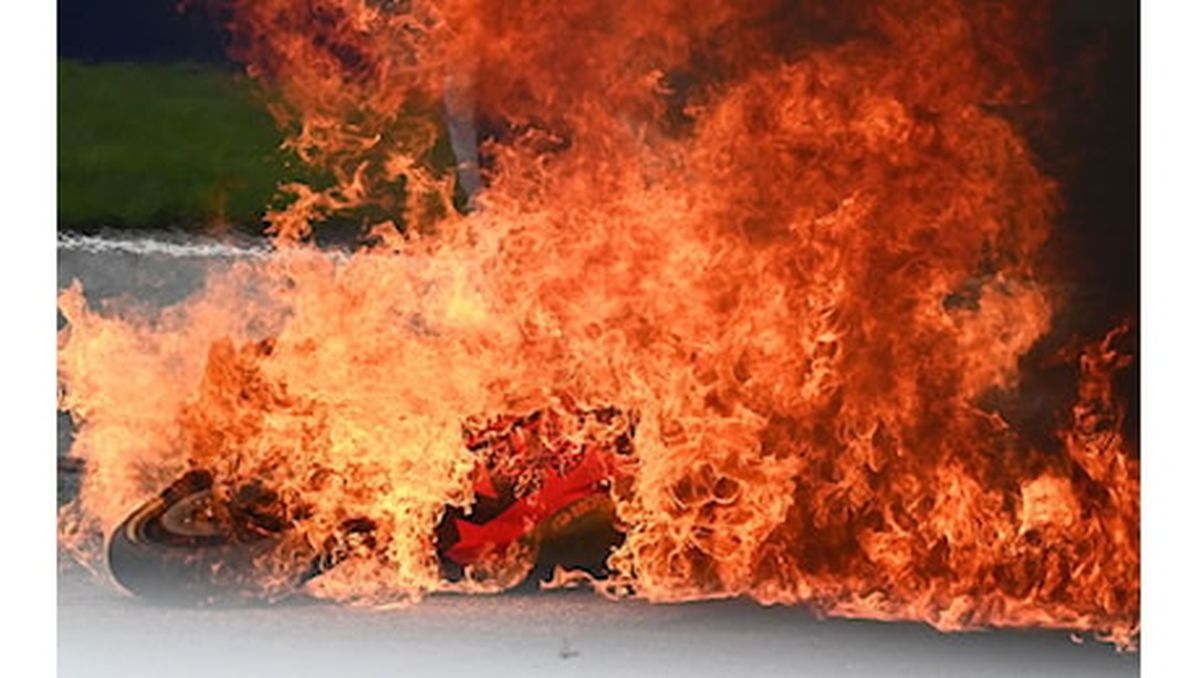 Angry Academy wide Incident în MotoGP: motocicletele lui Savadori și Pedrosa au luat foc