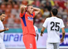 Ivan Mamut, primă repriză de dat uitării la FCSB » Ratare imensă și vinovat la gol! Becali nu l-a iertat