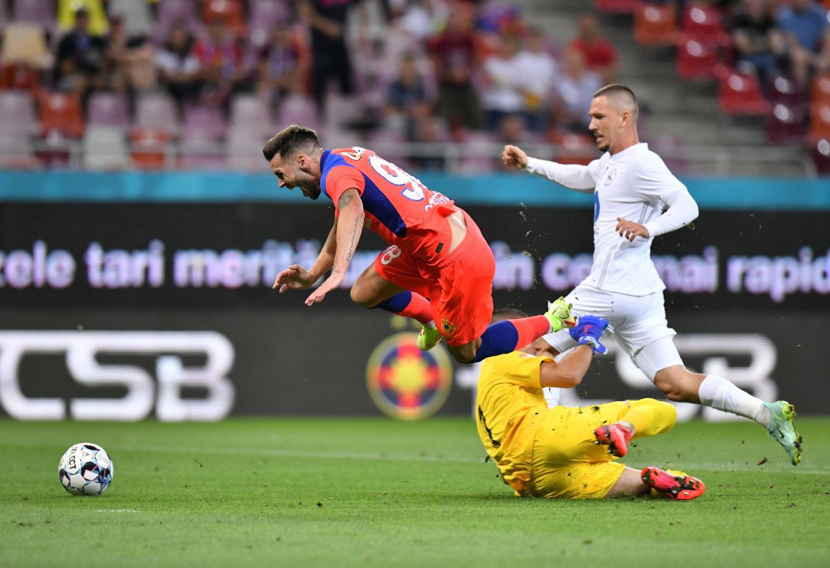 Ce notă a luat Octavian Popescu după ce a salvat-o pe FCSB » Un fotbalist roș-albastru, cel mai slab de pe teren