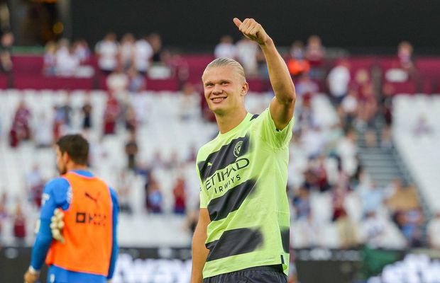 Reacția virală a lui Haaland după debutul în Premier League: „Ah, rahat, scuze”