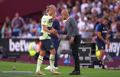 Pep Guardiola, încântat de tupeul lui Haaland: „Dacă voia un coleg să îi ia mingea la penalty, îl lovea în față. Mi-a plăcut asta” + Comparație cu Messi