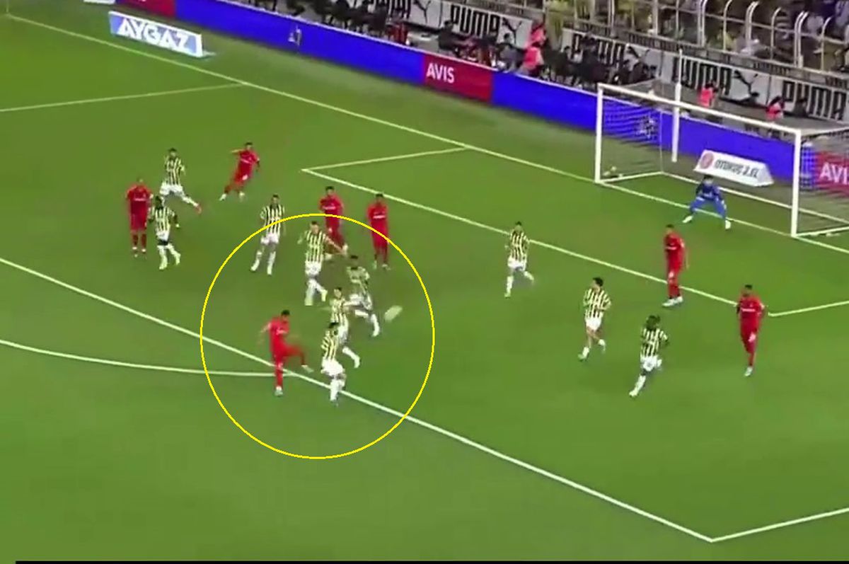 Valentin Gheorghe, gol superb în poarta lui Fenerbahce! Trecuseră doar 3 minute de la debut