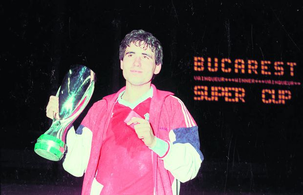 Primul meci la Steaua, primul gol, primul supertrofeu