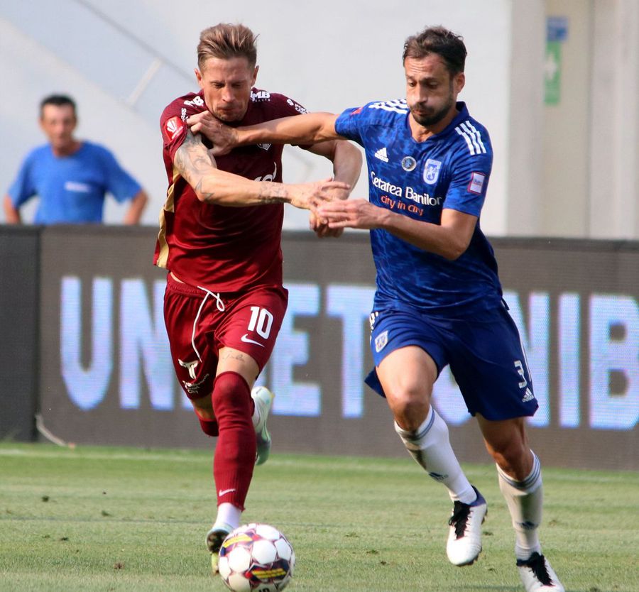 FCU Craiova - CFR Cluj s-a jucat la 40 de grade, la mai puțin de 72 de ore de la meciul campioanei în Europa // FOTO sportpictures.eu GSP a analizat ce se întâmplă în campionatele din Europa de Est și de Sud » Concluzia: doar România își bate joc de echipele din cupele europene