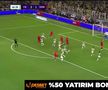 Valentin Gheorghe, gol superb în poarta lui Fenerbahce! Trecuseră doar 3 minute de la debut