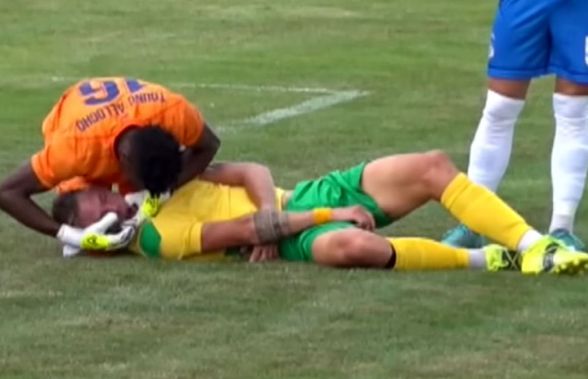 „Există și riscul să nu se mai trezească” » Fotbalistul olandez prăbușit în timpul meciului este în stare extrem de gravă la Chișinău