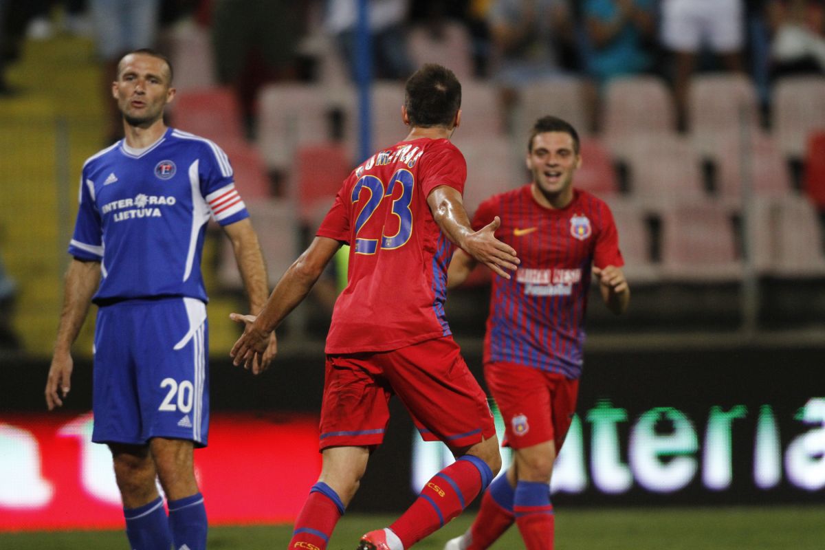 Cele mai tari 20 de imagini de la FCSB - Ekranas 3-0, ultima amintire europeană a roș-albaștrilor în Ghencea