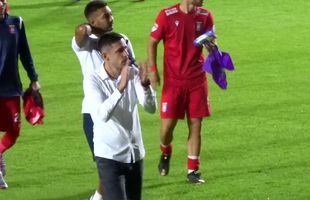 Dragoș Militaru, după golul încasat de la Steaua la ultima fază: „N-am cum să fiu mulțumit”