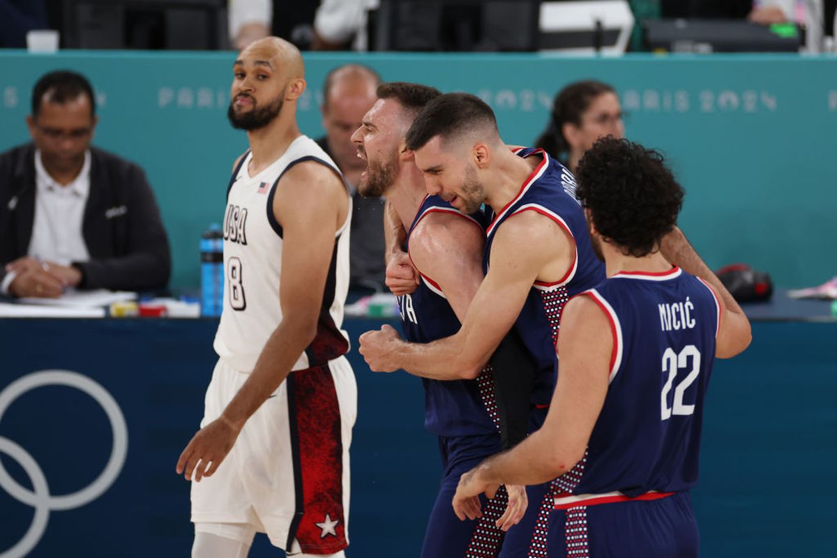 SUA - Serbia, semifinală cu desfășurare EPICĂ la Jocurile Olimpice » Conduși cu 17 puncte, au revenit și sunt gata pentru o nouă întâlnire cu istoria