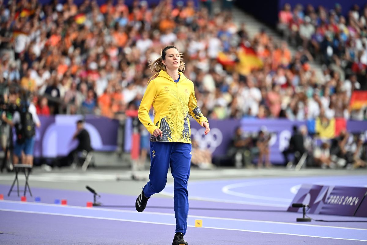 Alina Rotaru Kottmann, în finala de la săritura în lungime » Imagini de pe Stade de France