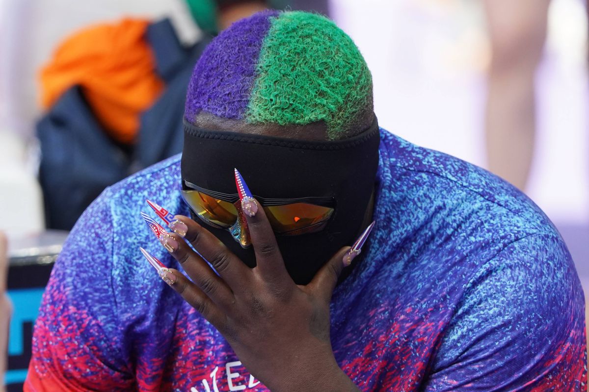 Raven Saunders, atleta mascată de la Jocurile Olimpice