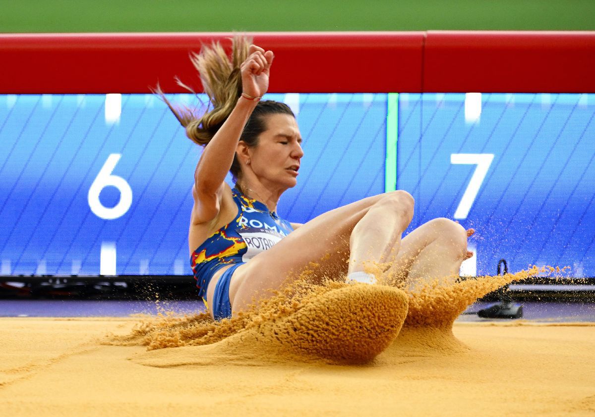 Alina Rotaru Kottmann, în finala de la săritura în lungime » Imagini de pe Stade de France