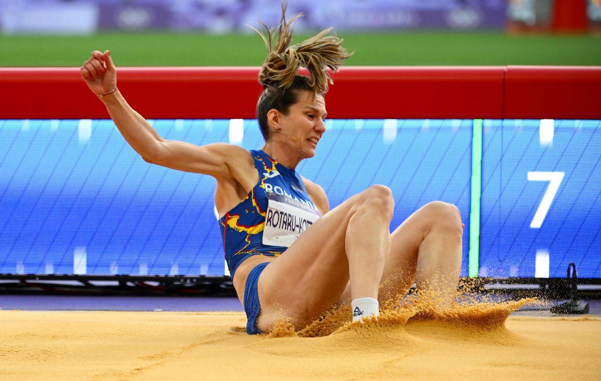 Alina Rotaru Kottmann, în finala de la săritura în lungime » Imagini de pe Stade de France