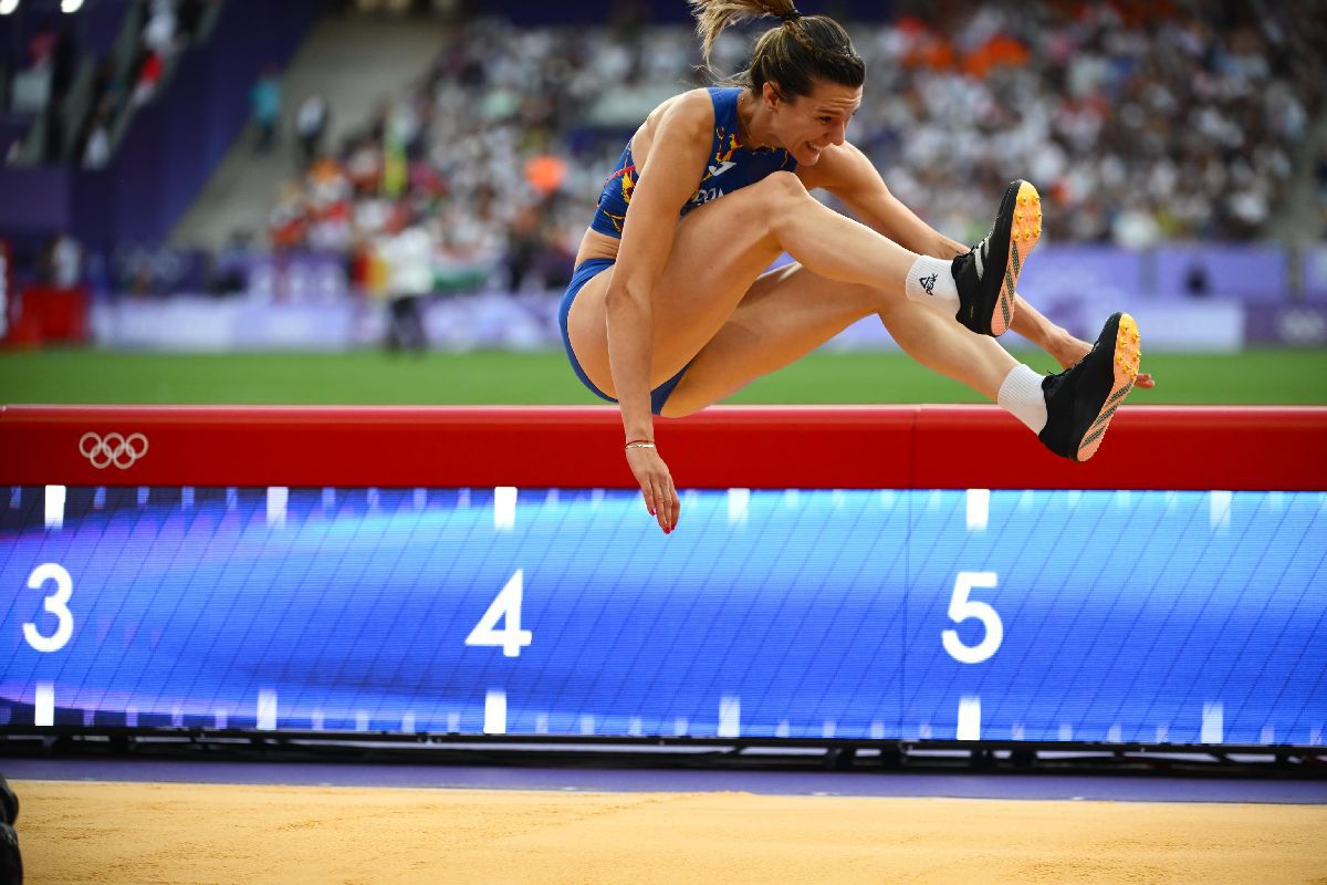 Alina Rotaru Kottmann, în finala de la săritura în lungime » Imagini de pe Stade de France