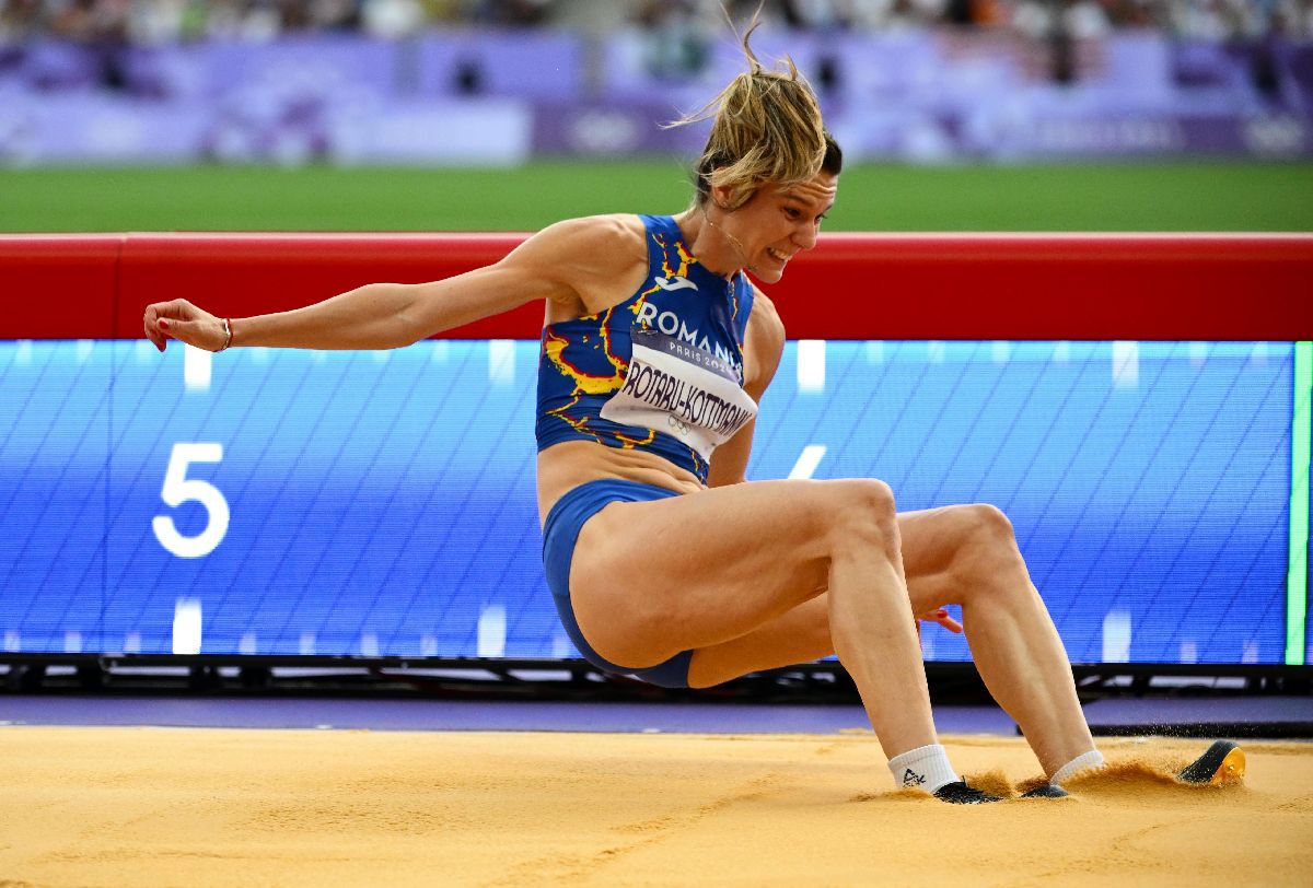 Alina Rotaru Kottmann, în finala de la săritura în lungime » Imagini de pe Stade de France