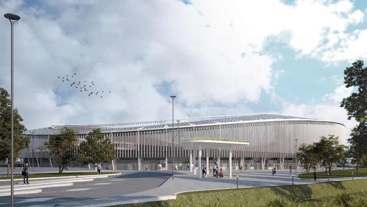 OZN de 55 de milioane de euro! Imagini senzaționale de pe șantierul celui mai nou stadion pe care-l va avea România