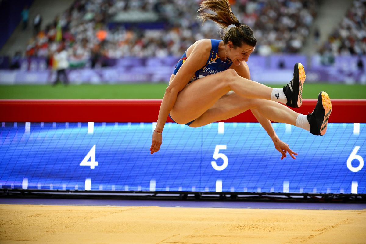 Alina Rotaru Kottmann, în finala de la săritura în lungime » Imagini de pe Stade de France