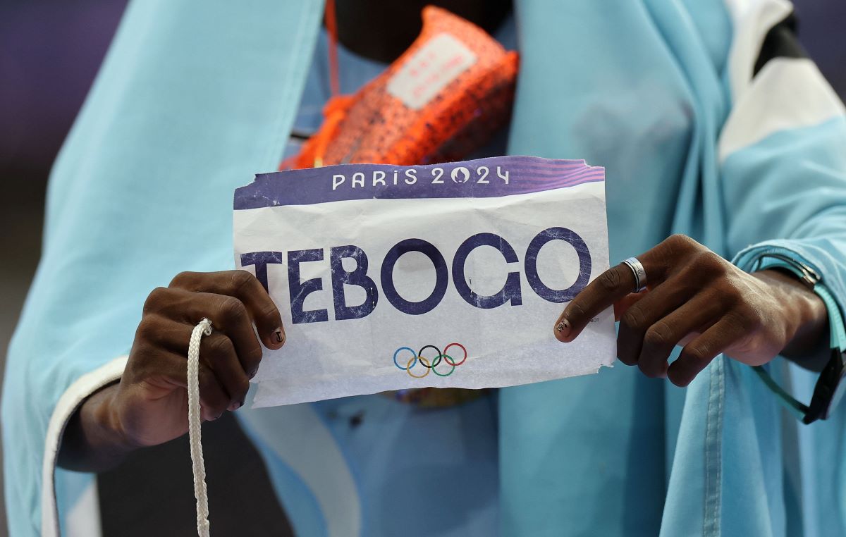 Letsile Tebogo campion olimpic la 200 m Paris 2024