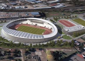 OZN de 55 de milioane de euro! Imagini senzaționale de pe șantierul celui mai nou stadion pe care-l va avea România