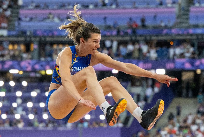 Alina Rotaru-Kottmann, în marea finală de pe Stade de France  / Sursă foto: Raed Krishan (GSP)