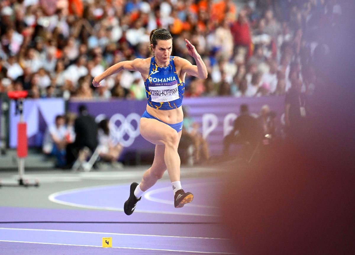 Alina Rotaru Kottmann, în finala de la săritura în lungime » Imagini de pe Stade de France